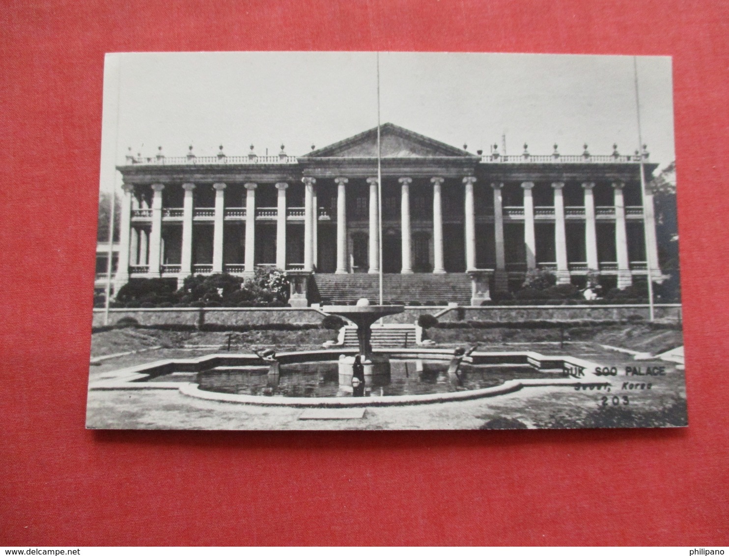 RPPC   Ouk Soo Palace Seoul  Korea, South Ref 3174 - Corea Del Sud