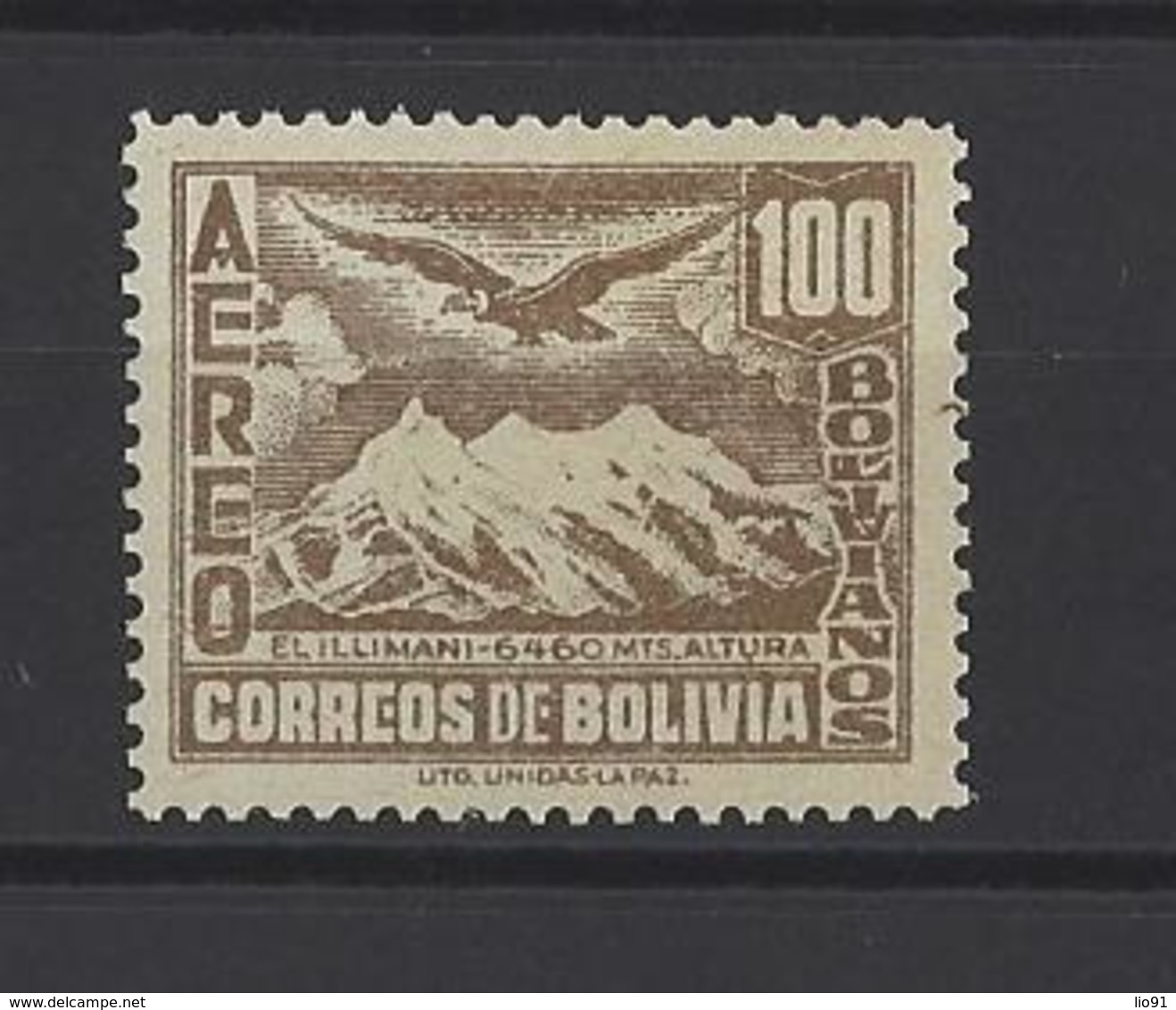 BOLIVIE. YT  PA  N° 62   Neuf **    1941 - Bolivie