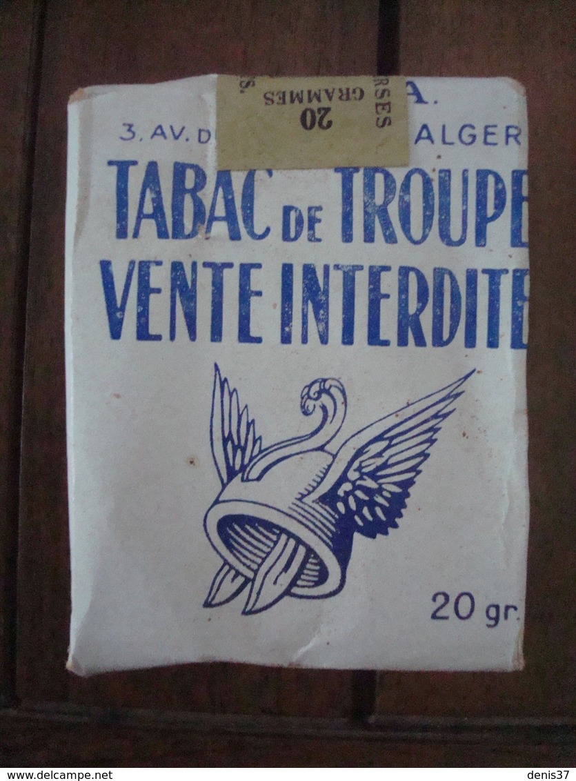 Paquet Cigarettes Troupe - Algérie.. - Optique