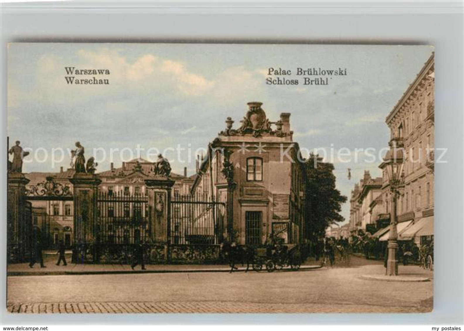 43319755 Warschau_Masowien Schloss-Bruehl Warschau Masowien - Polen