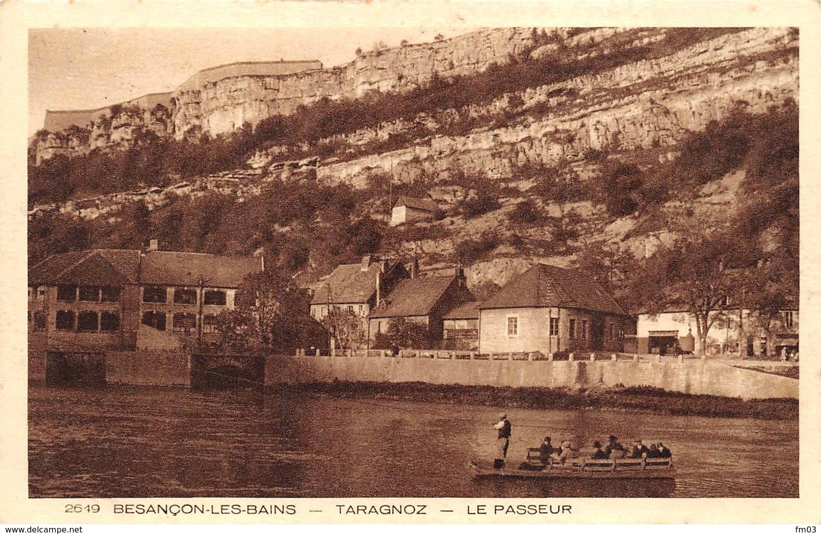 Besançon Braun 2649 Le Passeur Tarragnoz Mazagran - Besancon