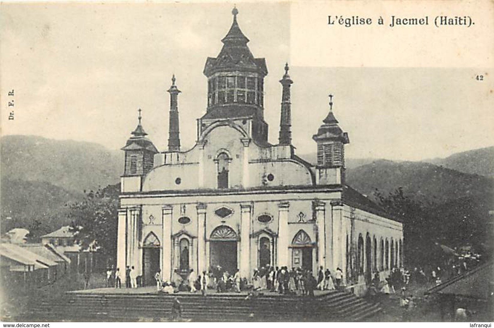 Pays Div- Ref R184- Haiti - L Eglise A Jacmel  - - Haïti