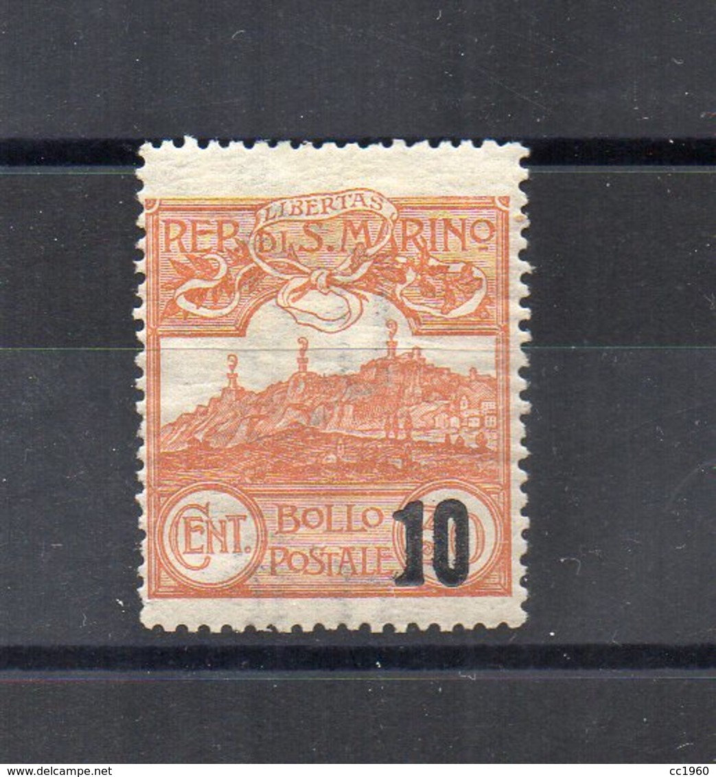 San Marino - 1941 - Francobollo Del 1925 Sovrastampato Con Nuovo Valore - Nuovo - (FDC14273) - Nuovi