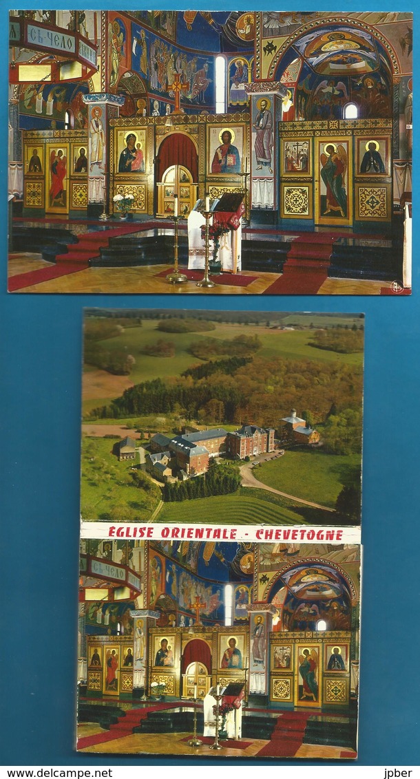 (G058) CHEVETOGNE - Monastère - Eglise Orientale - Carnet 10 Vues (petit Format) - Ciney