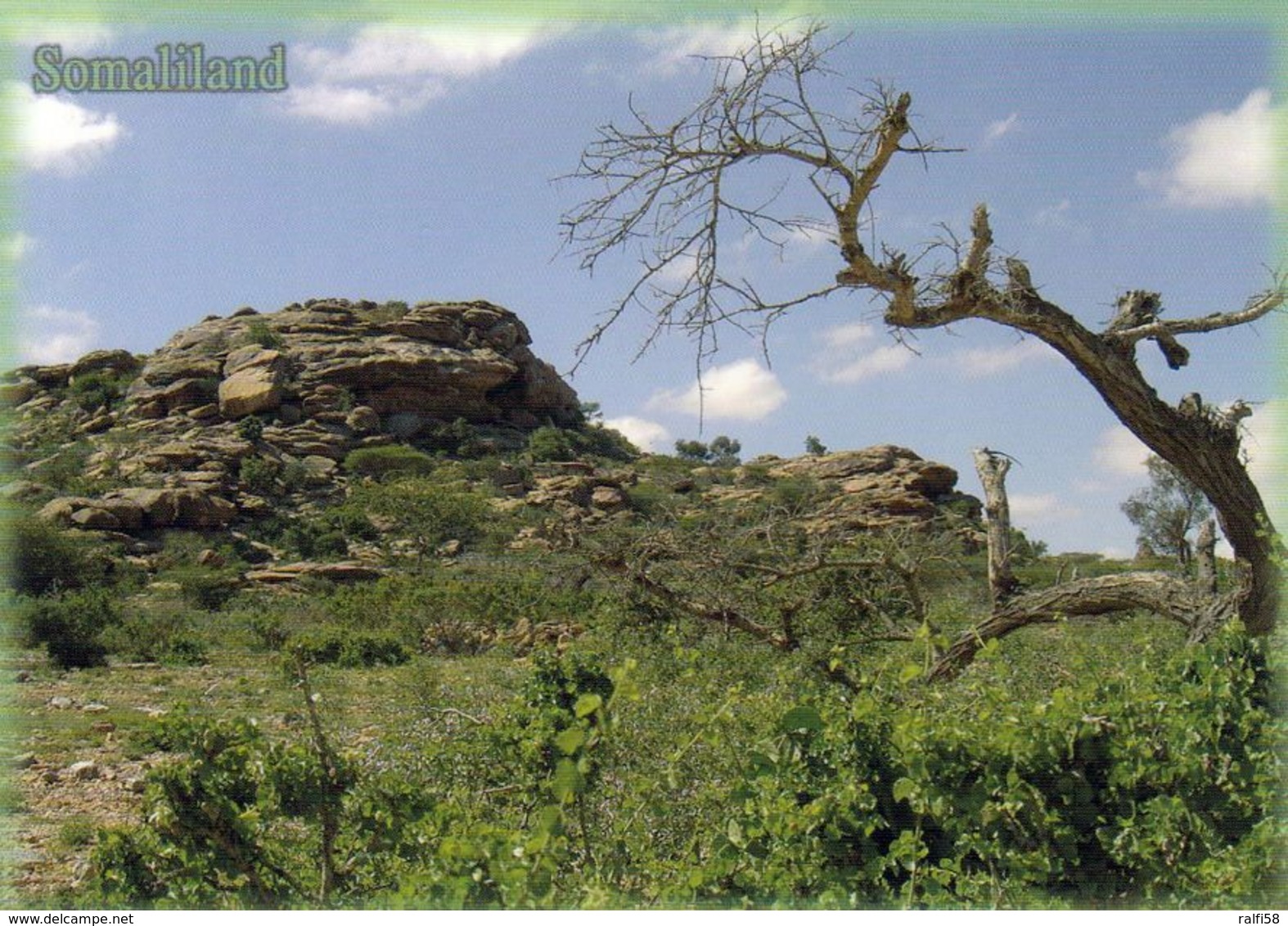 1 AK Somaliland * Laas Gaal - A Rock Complex With Prehistoric Cave Paintings * - Somalia