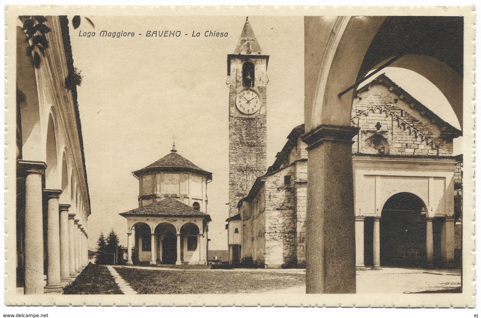 Lago Maggiore Baveno La Chiesa - Unused - A Conti - Other & Unclassified