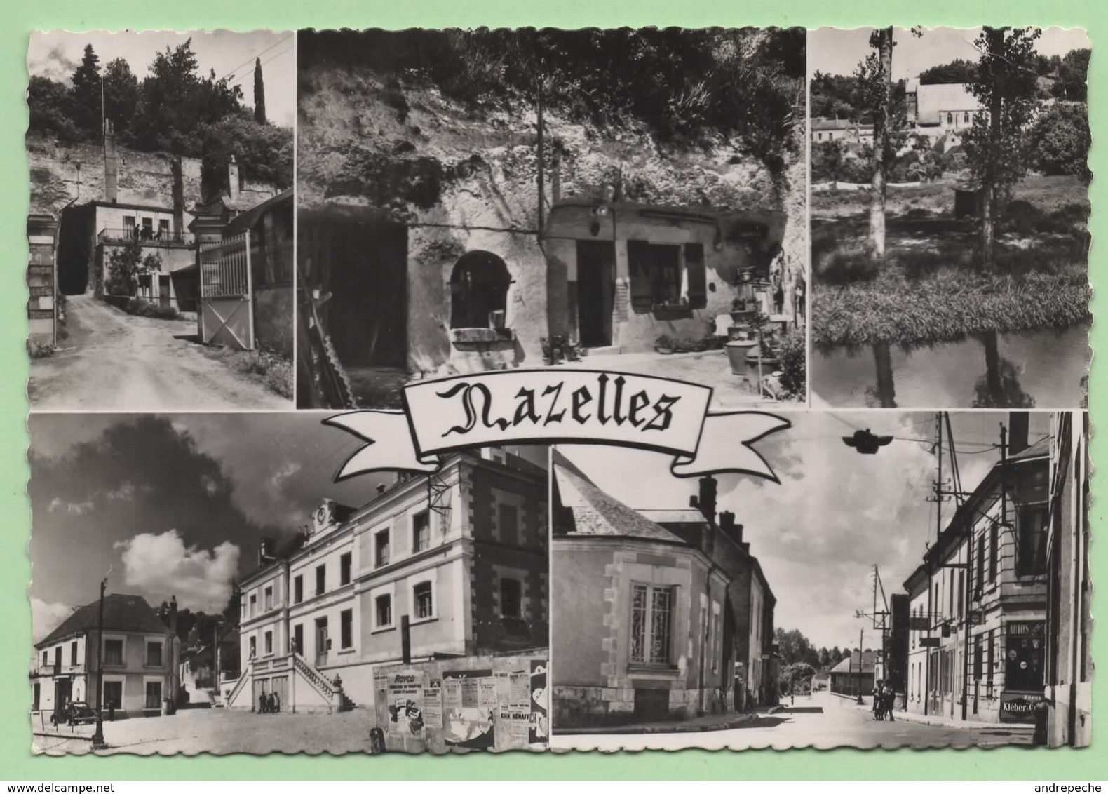 DAGUIN  "NAZELLES VINS BLANCS TOURAINE AMBOISE" - 1958 - - 1921-1960: Période Moderne