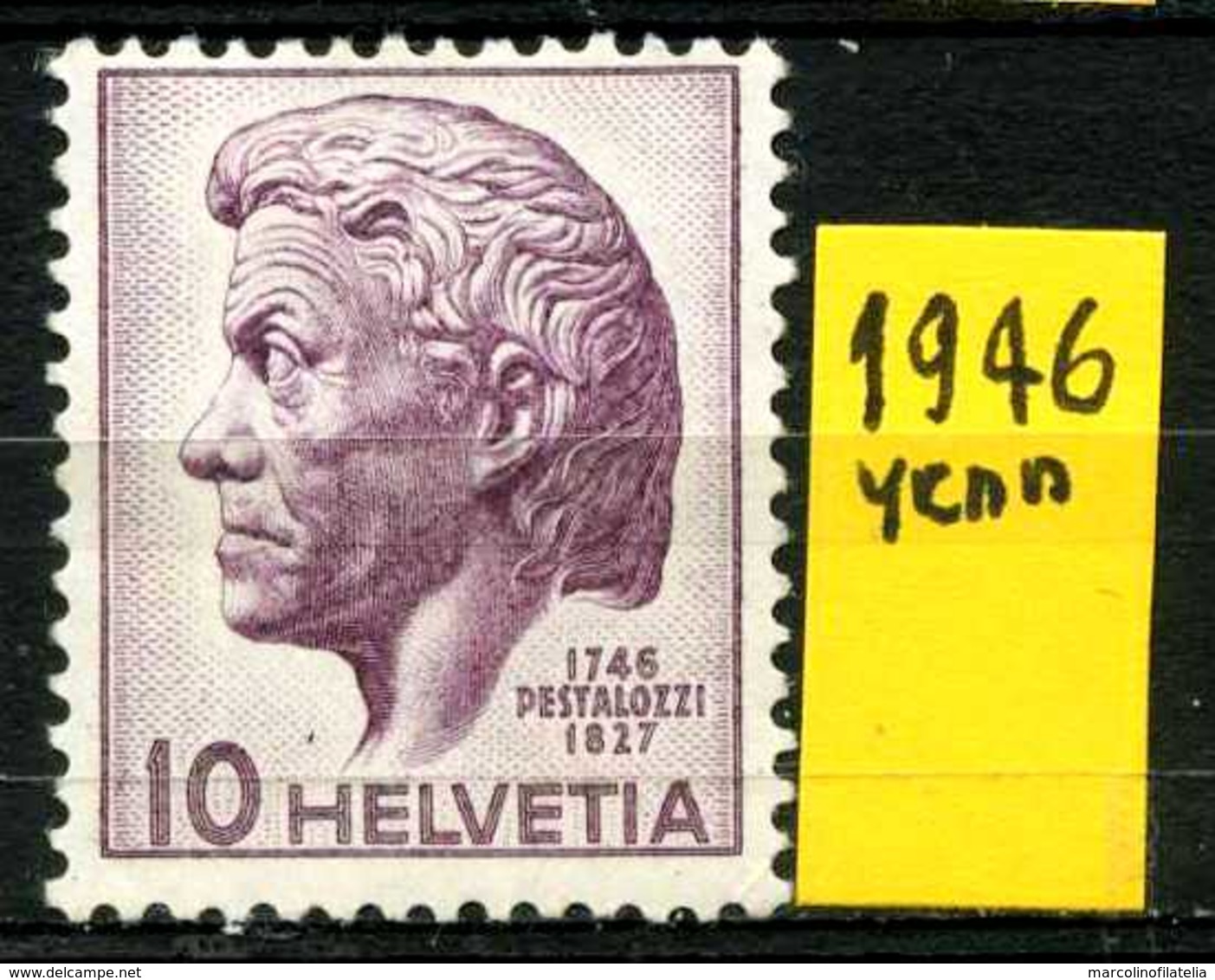 SVIZZERA - HELVETIA - Year 1946 - Viaggiato - Traveled - Voyagè - Gereist. - Used Stamps