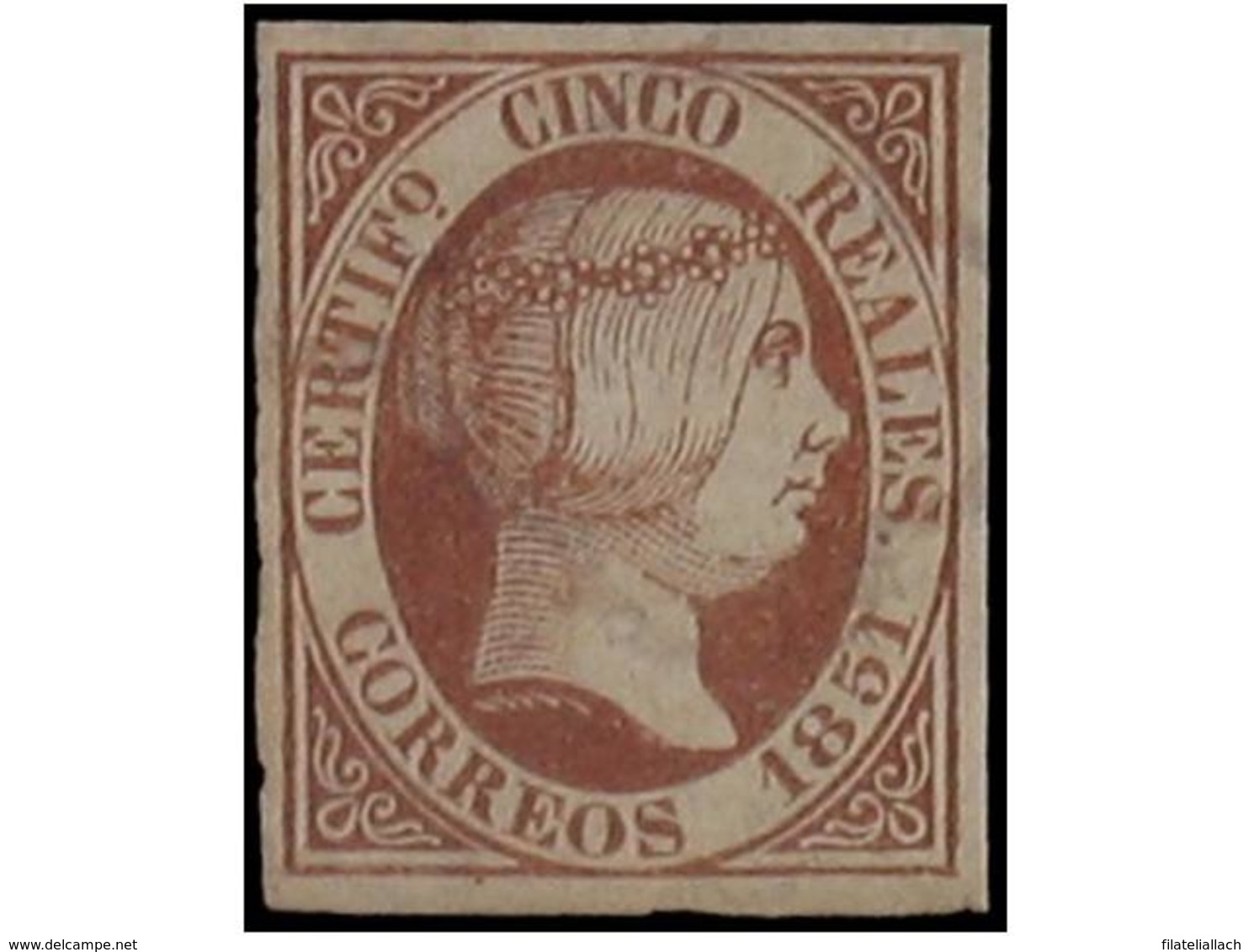 SPAIN: ISABEL II. 1850-65. IMPERF. ISSUES - Autres & Non Classés