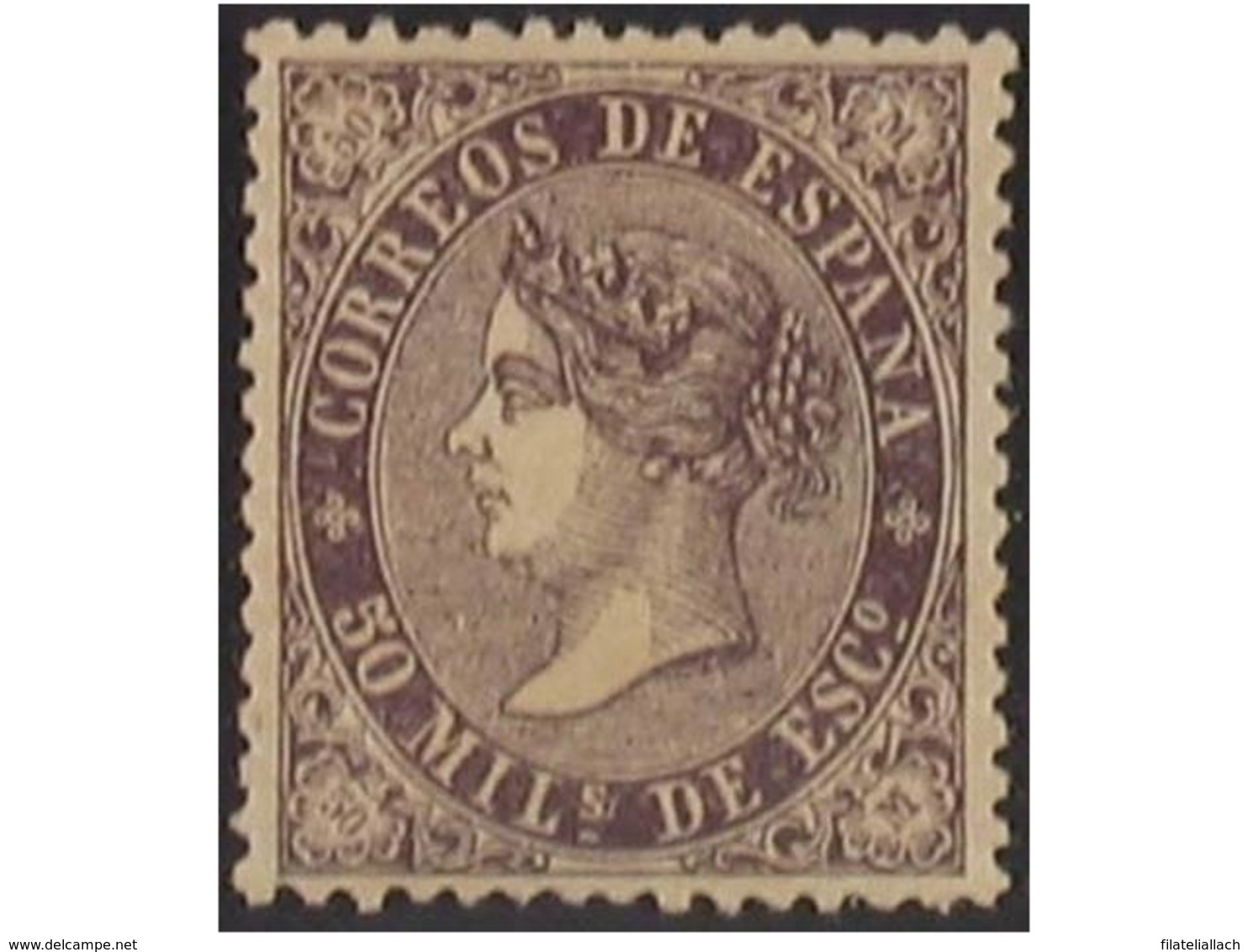 SPAIN: ISABEL II. 1865-69. PERF. ISSUES - Other & Unclassified