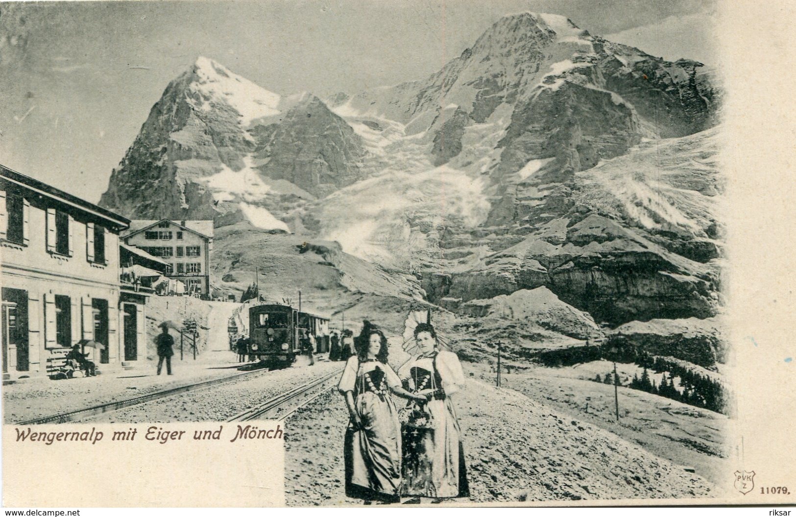 SUISSE(WENGERNALP) GARE(TRAIN) - Enge