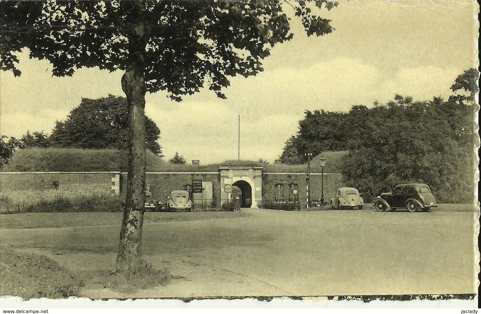 LIEGE - Ste Walburge -- La Poterne D' Entrée De La Citadelle.     (2 Scans) - Liège