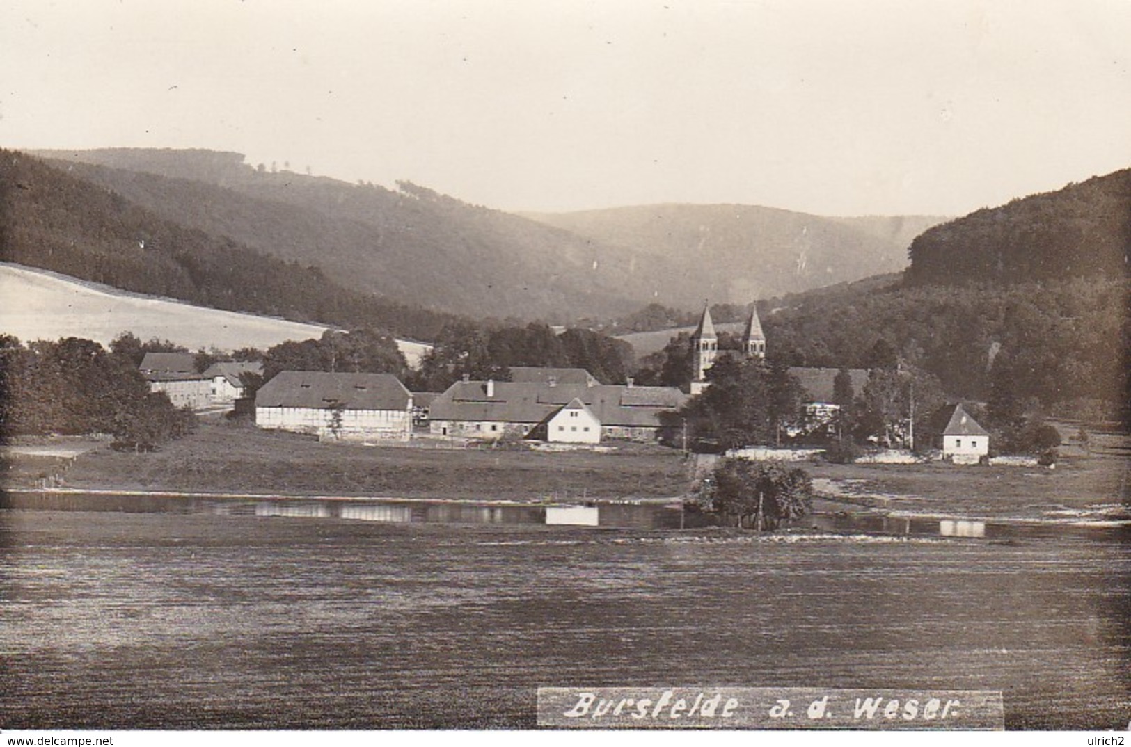 AK Bursfelde A. D. Weser - Panorama - Ca. 1920 (39661) - Hannoversch Muenden