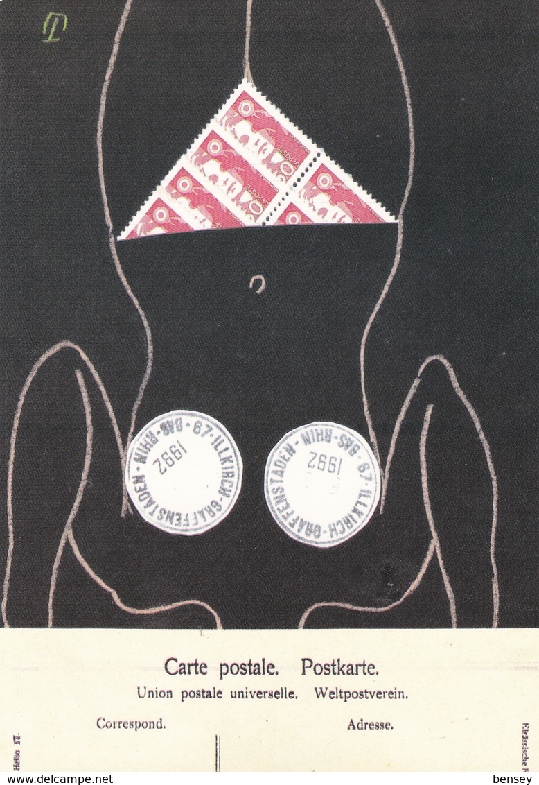 Tomi Ungerer , Salon Cartes Postales , Illkirch Graffenstaden , 1992 - Ungerer