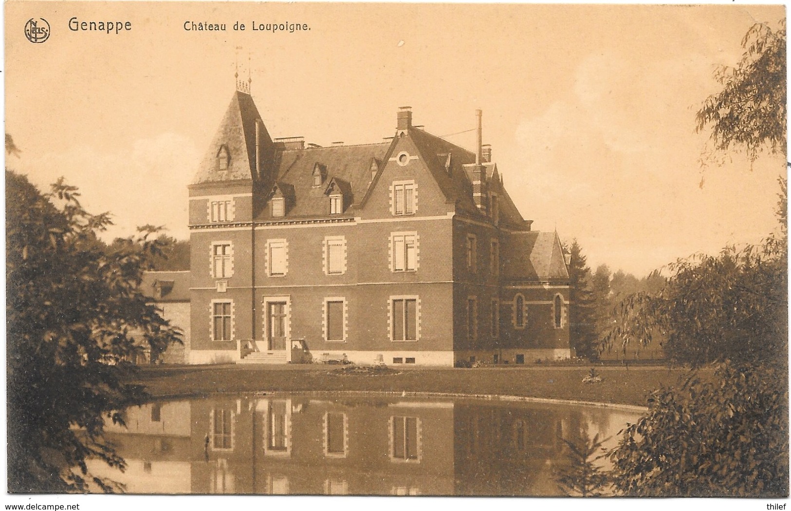 Genappe NA11: Château De Loupoigne 1914 - Genappe