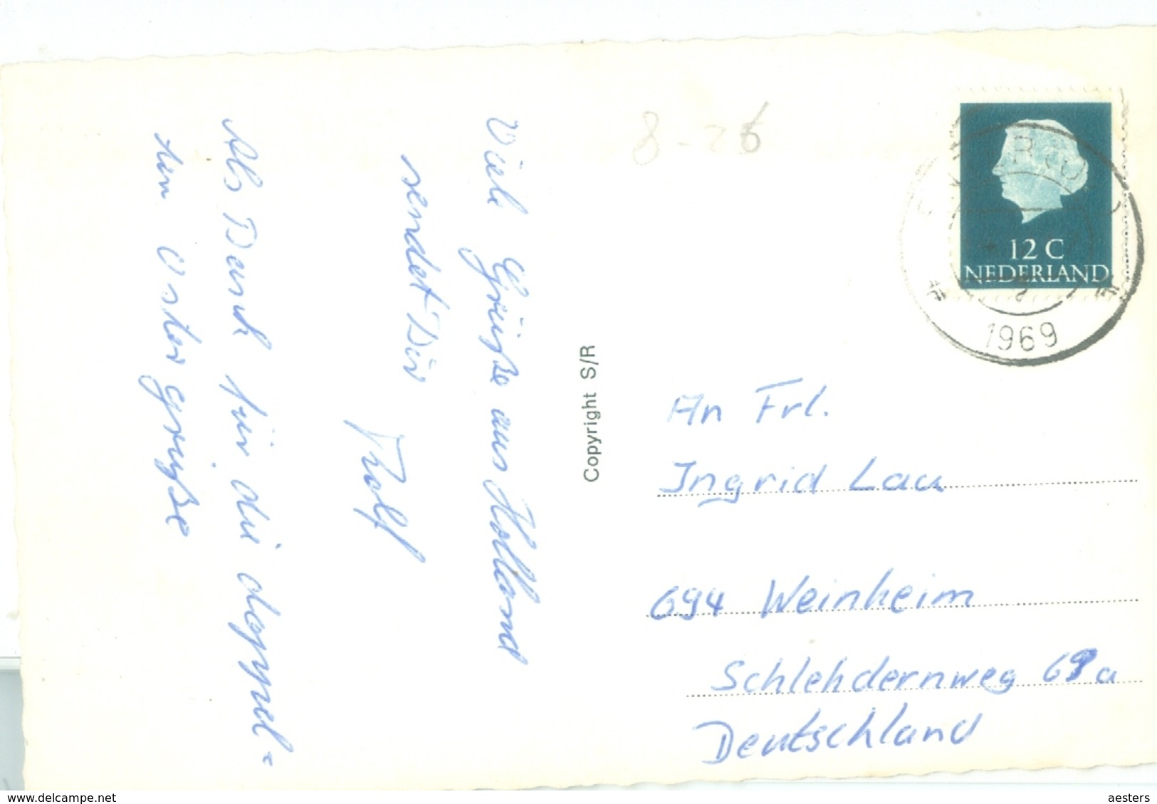 Barlo 1969; Ponny Kamp De Barlo - Gelopen. (S/R) - Other & Unclassified