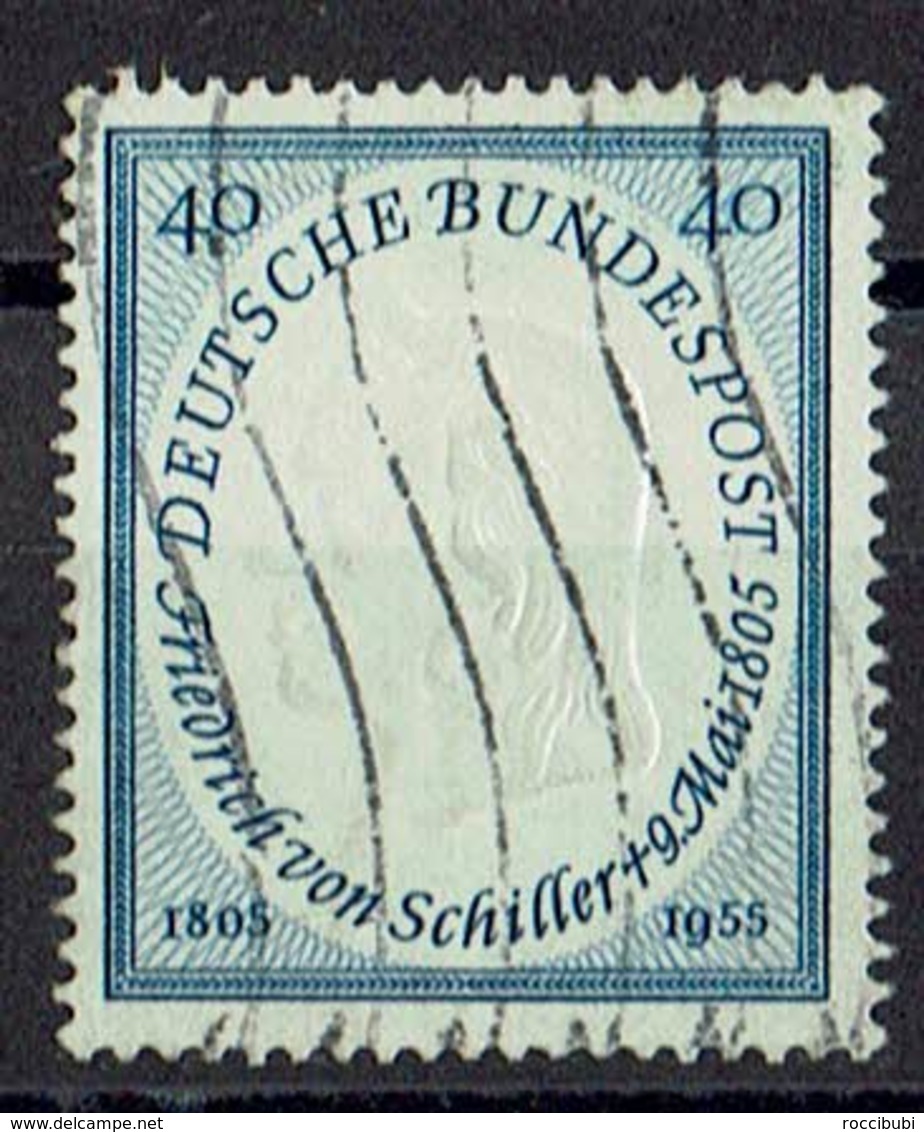 BRD 1955 // 210 O Friedrich Von Schiller - Used Stamps