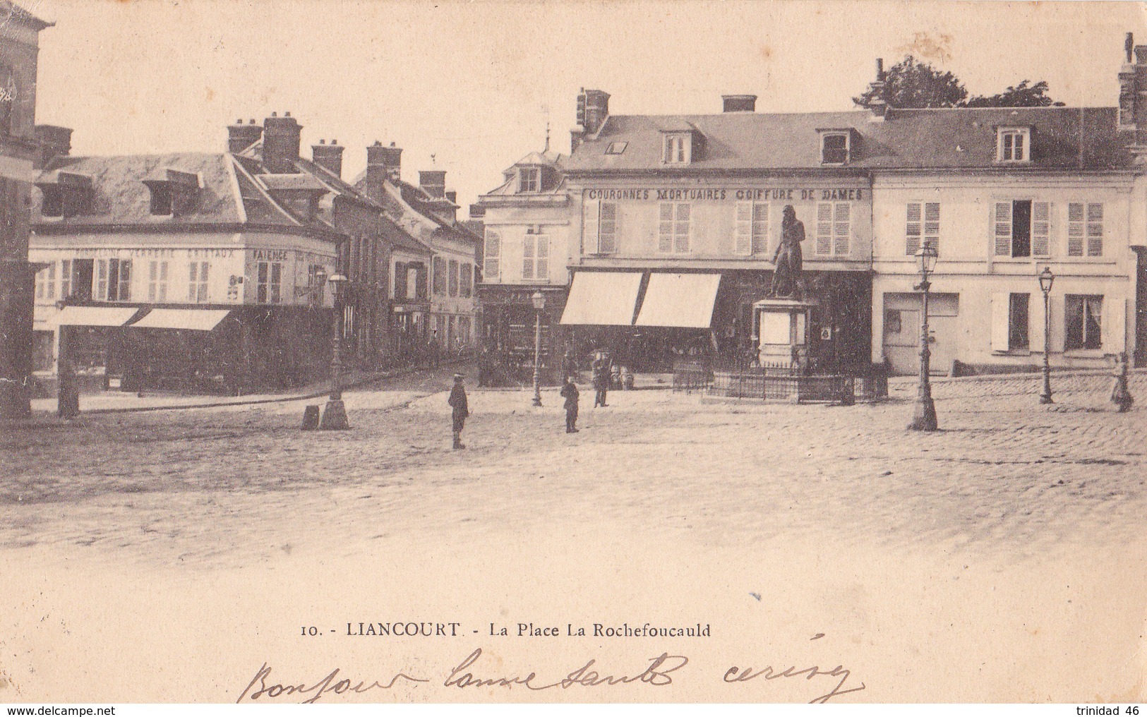 LIANCOURT 60 ( LA PLACE LA ROCHEFOUCAULD ) 1903 - Liancourt