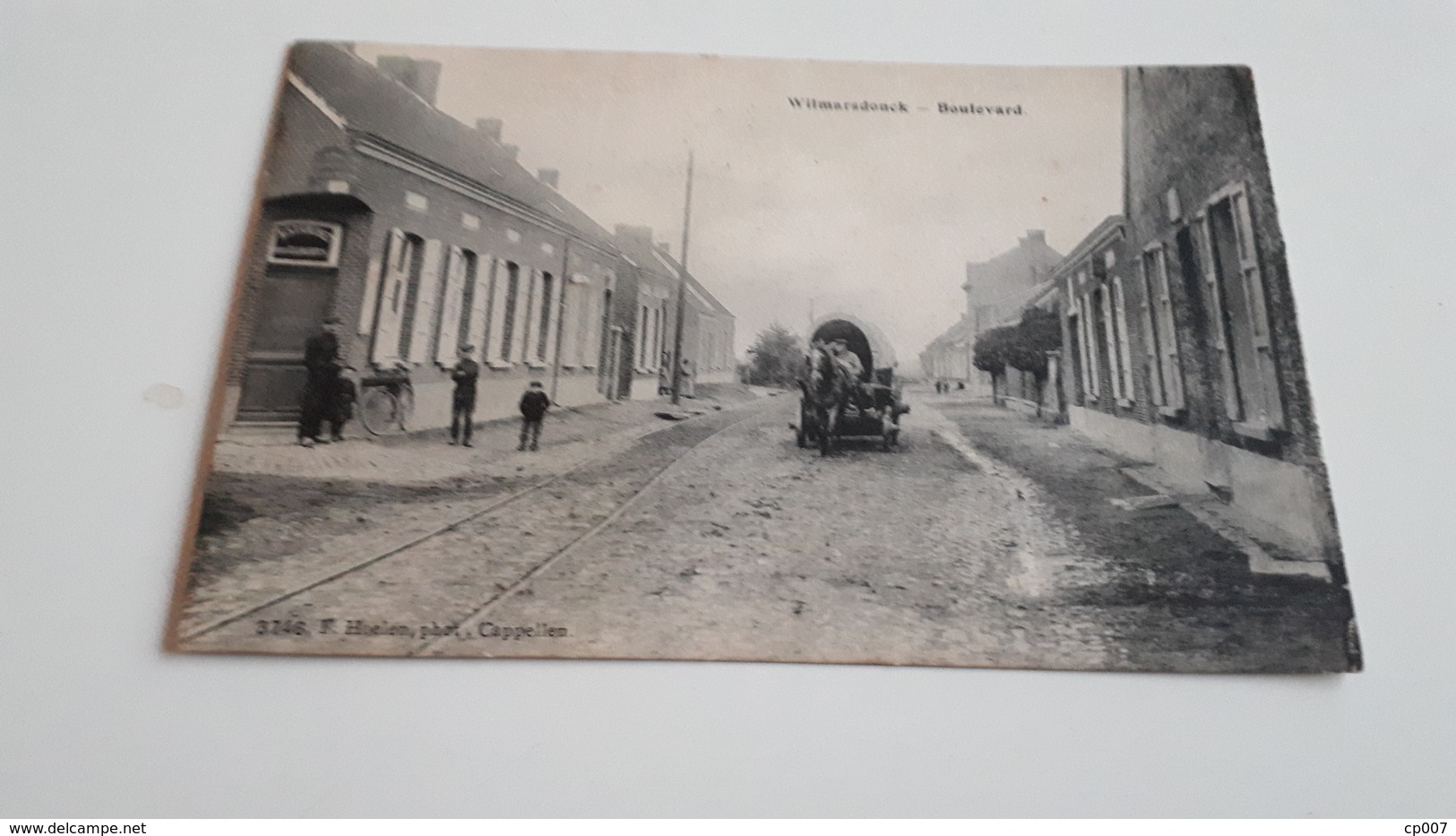 * Wilmarsdonk  Boulevard (attelage)  Oblitéré En 1908 - Andere & Zonder Classificatie