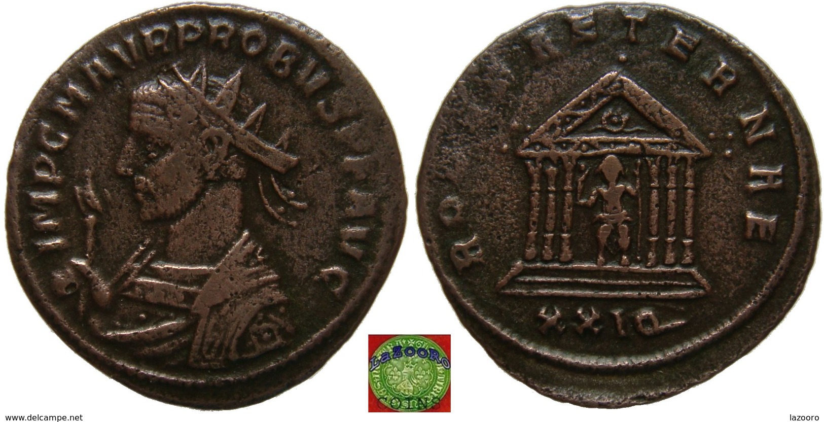 Roman Empire - Silvered AE Antoninian Of Probus (276 - 282), ROMAE AETERNAE - L'Anarchie Militaire (235 à 284)