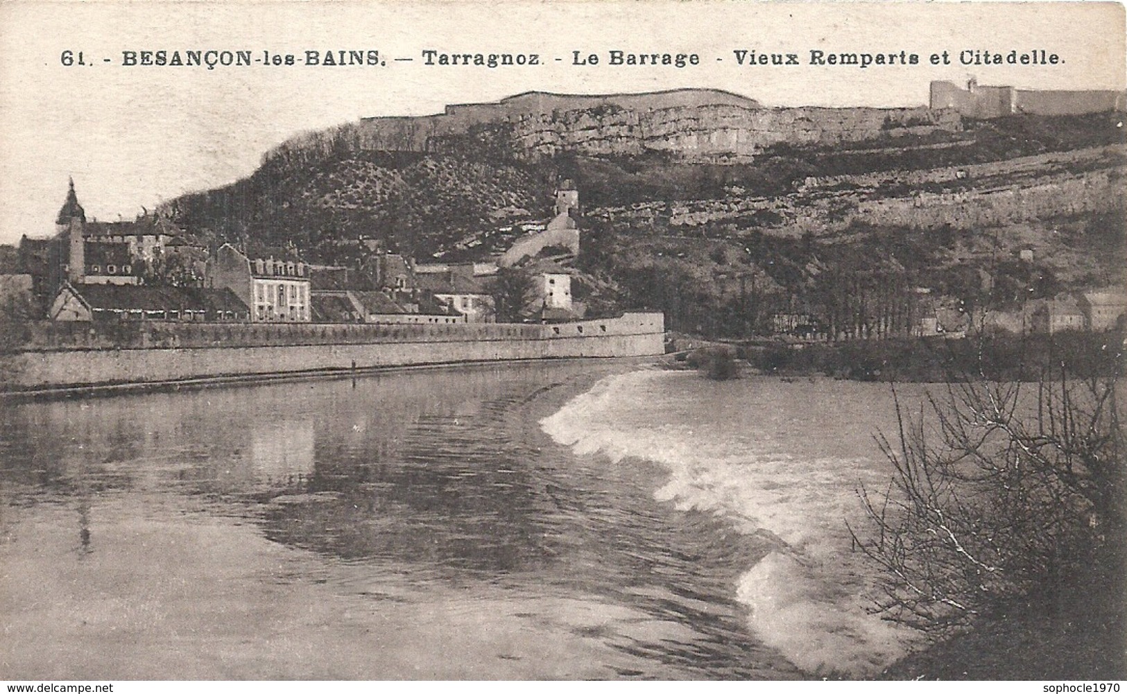 DOUBS - 25 - TERRAGNOZ Près De BESANCON - Barrage - Vieux Rempoarts Et Citadelle - Besancon