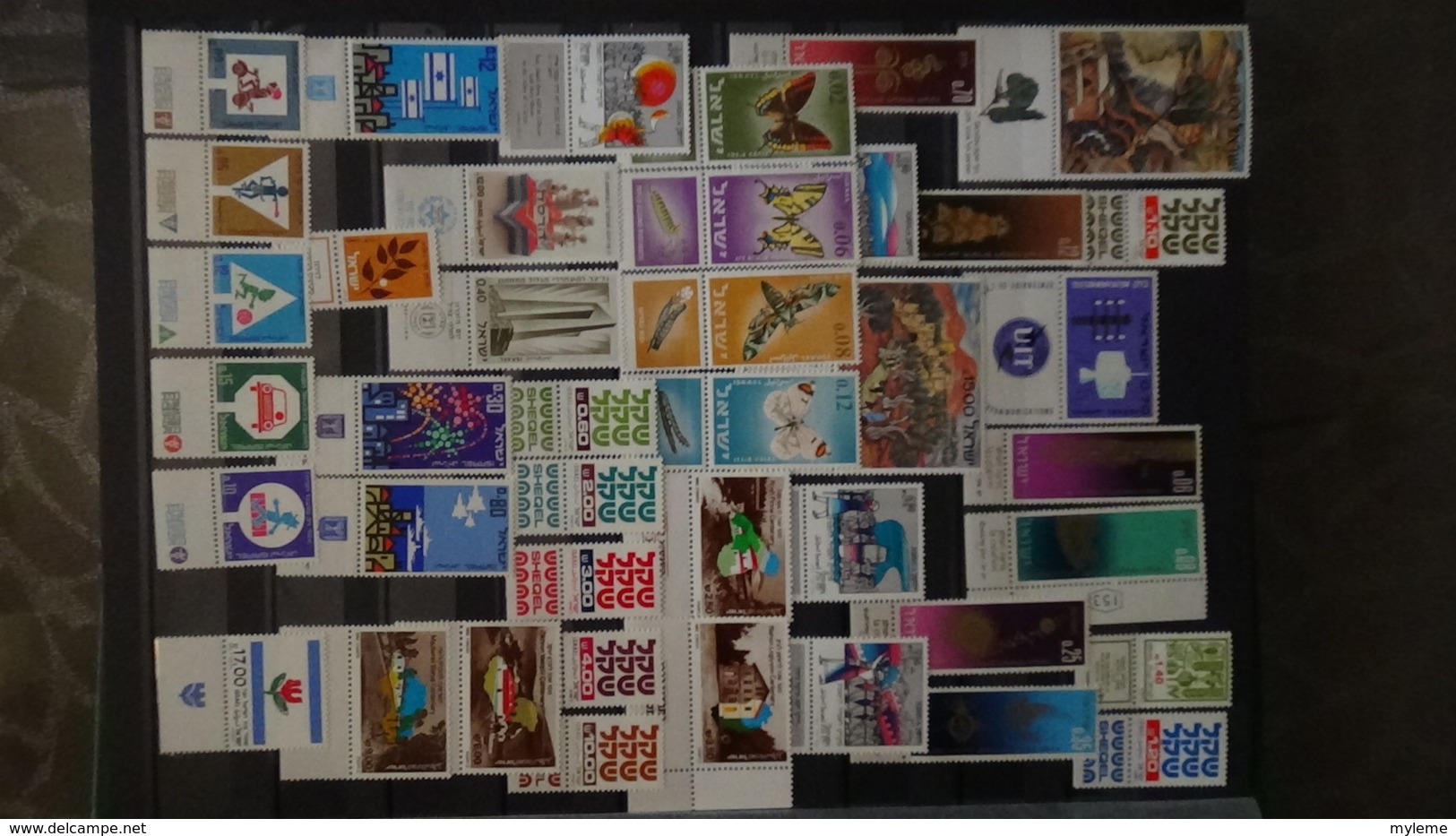 Belle Collection D'ISRAËL Avec Blocs Et Timbres Tous ** Avec Tabs. A Saisir !!! - Lots & Serien