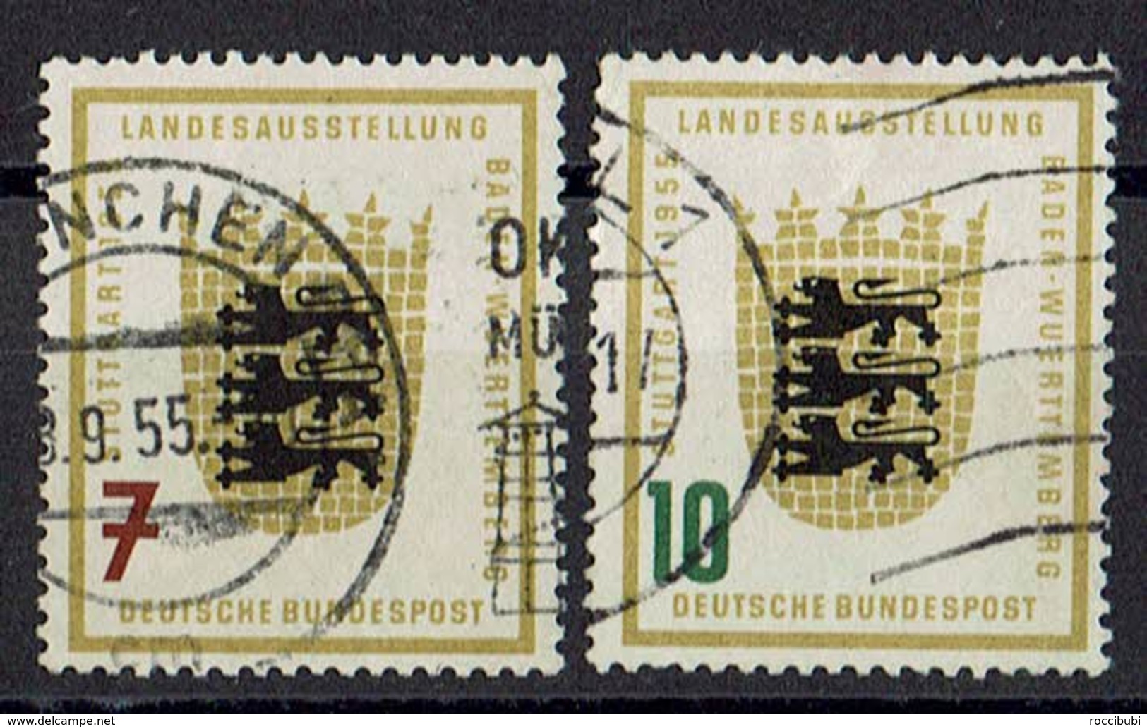 BRD 1955 // Mi. 212/213 O - Gebraucht