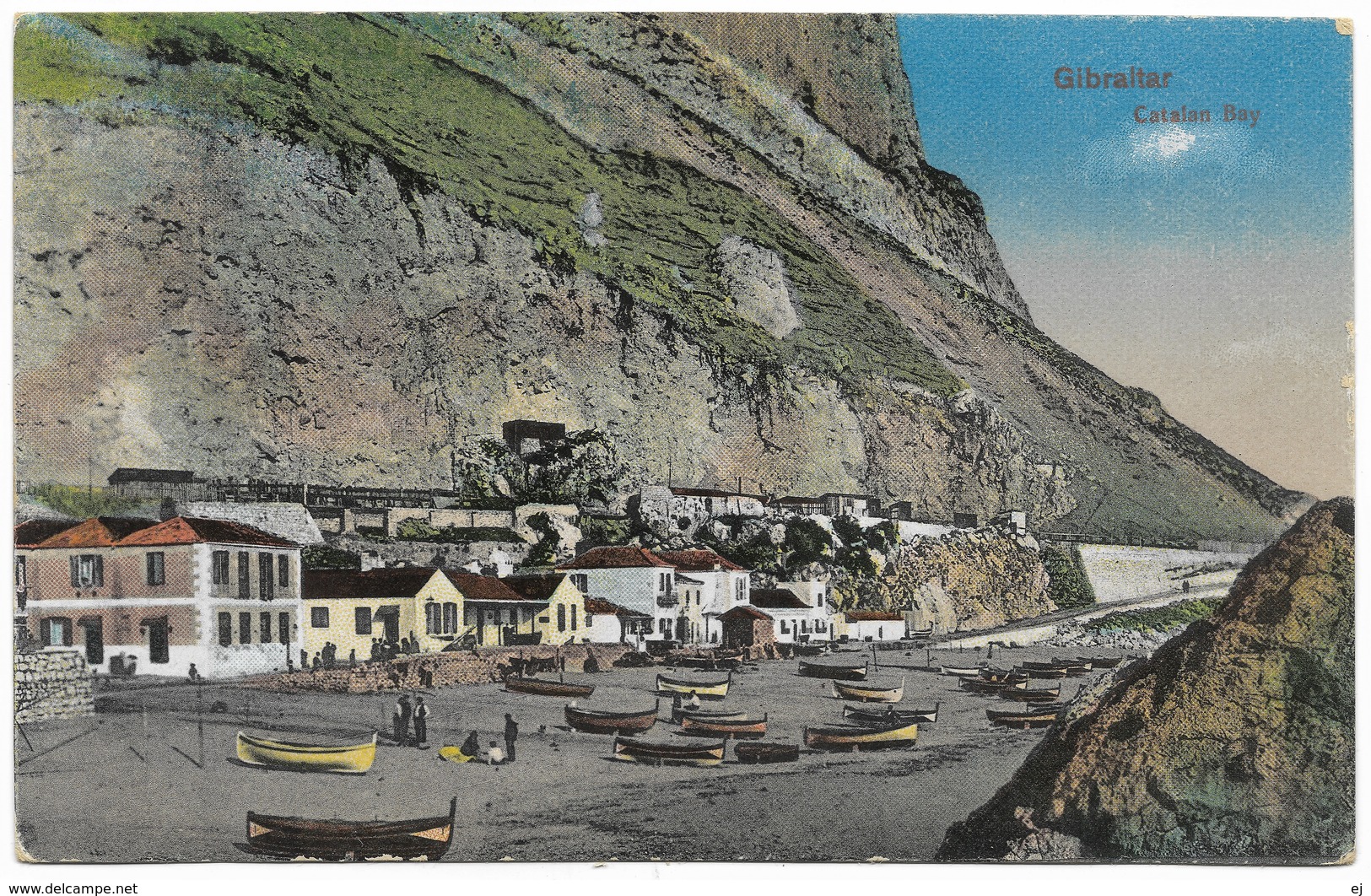 Gibraltar Catalan Bay Unused - V B Cumbo - Gibraltar