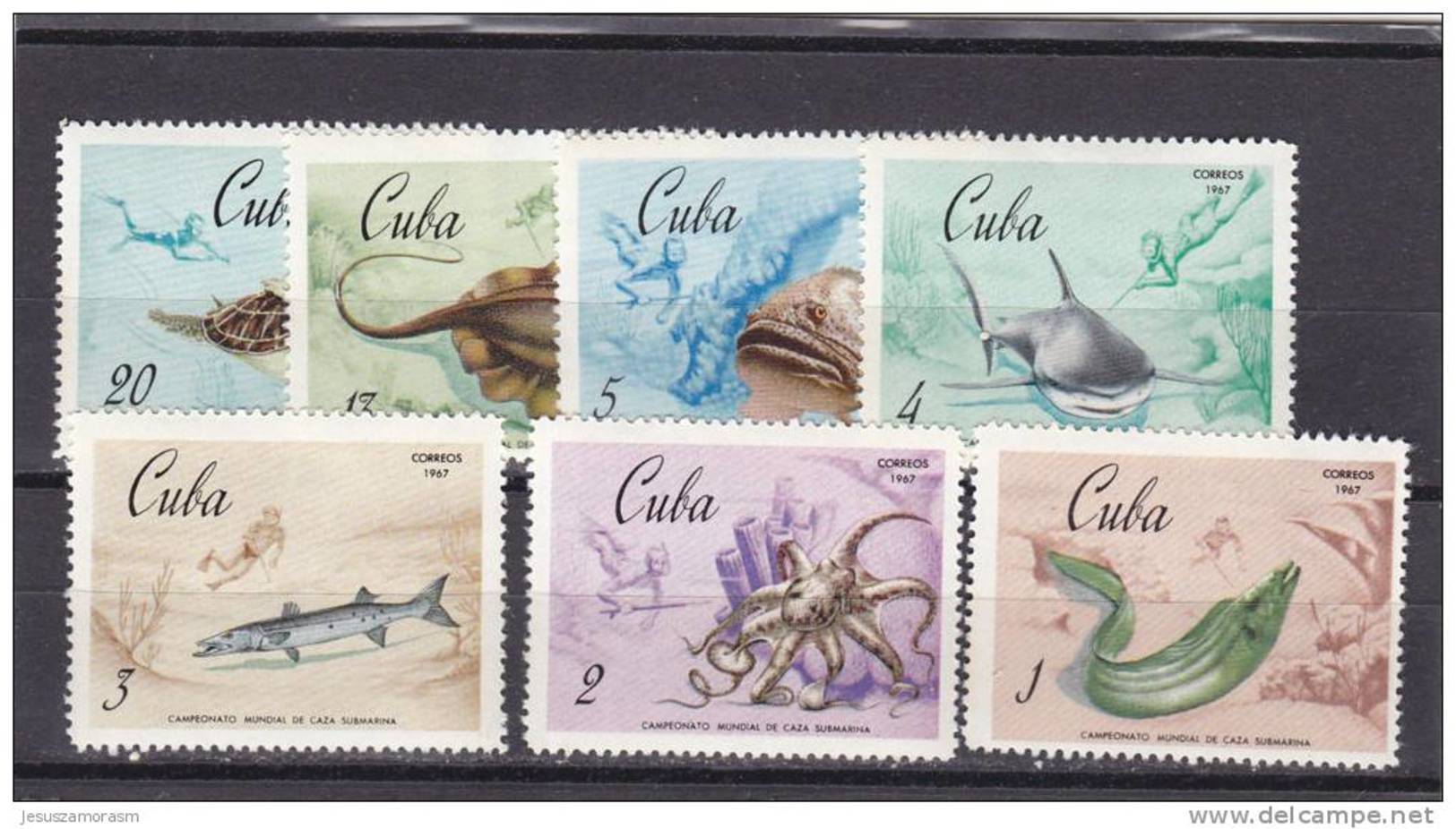 Cuba Nº 1158 Al 1164 - Neufs