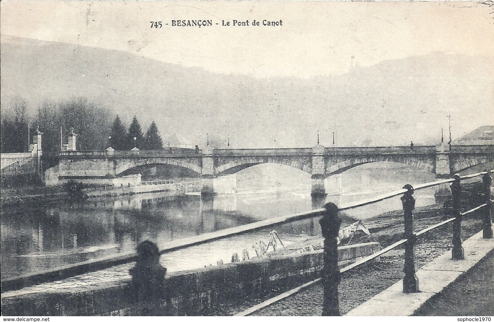 DOUBS - 25 - BESANCON - Le Pont De Canot - Besancon