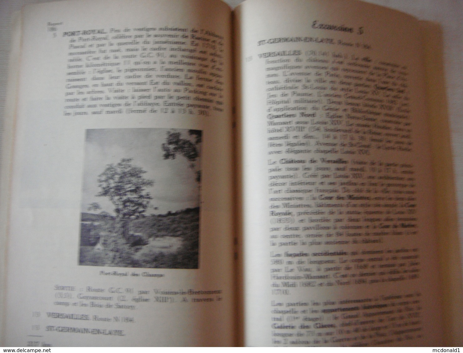 Livre Dépliant Touristique -Touring Club De Belgique 1952 - ILE DE FRANCE ( France ) ST GERMAIN RUEIL CHARTRES NANGIS - Dépliants Touristiques