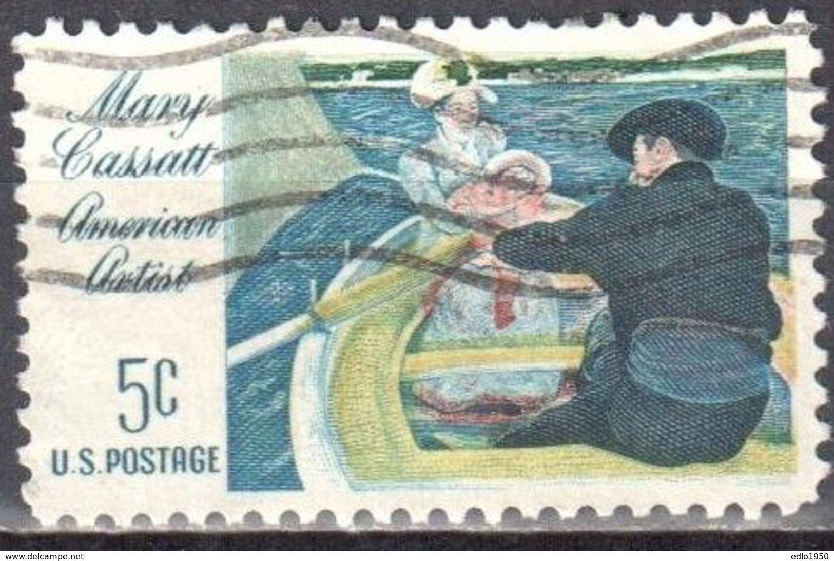 United States 1966 Mary Cassatt - Sc # 1322 - Mi.913 - Used - Oblitérés