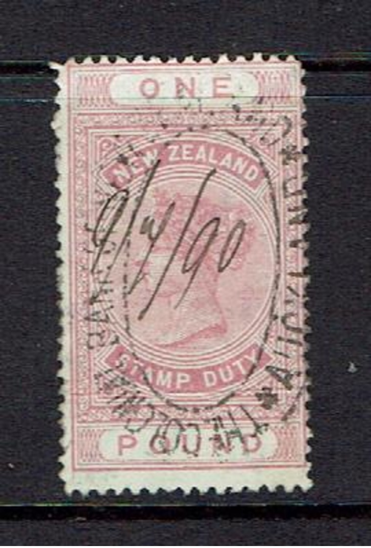 NEW ZEALAND...early Revenue.. - Postal Fiscal Stamps