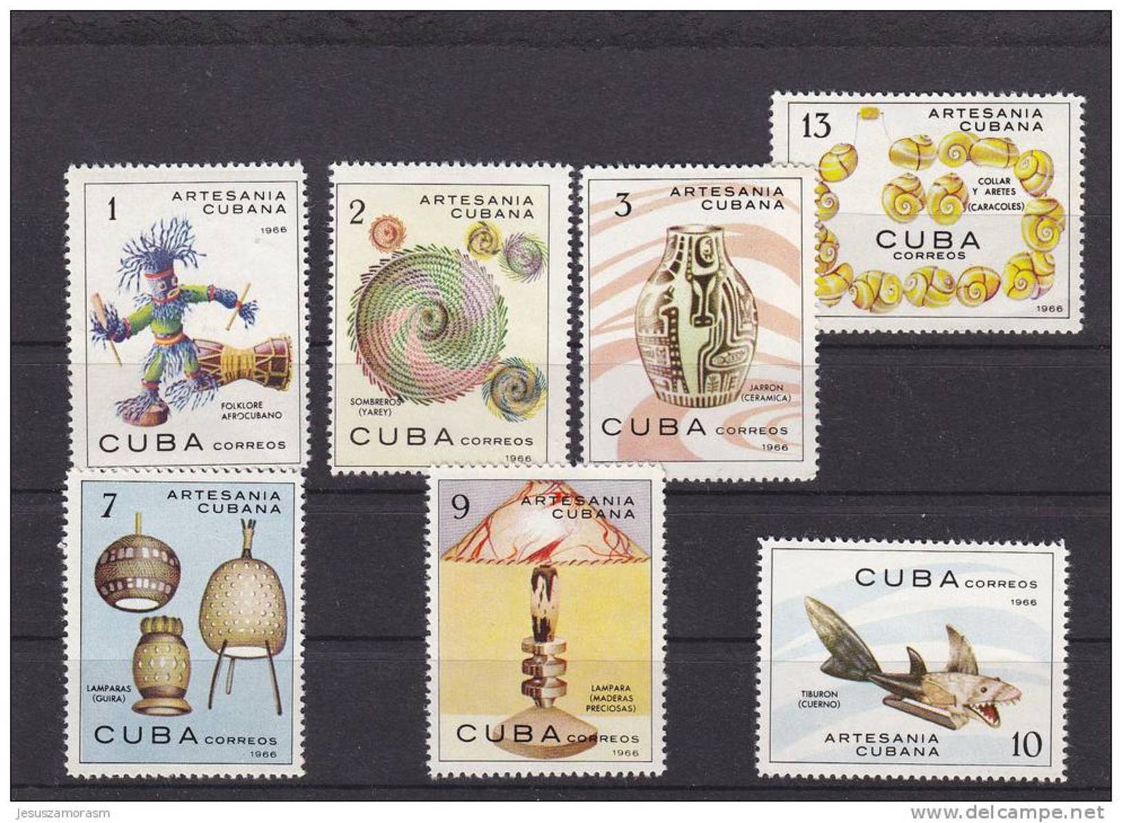 Cuba Nº 964 Al 970 - Neufs