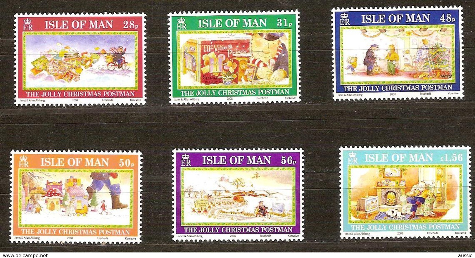 Ile De Man  2008 Yvertn° 1510-1515 *** MNH Cote 15 Euro  Kerstmis Noël Christmas - Man (Ile De)