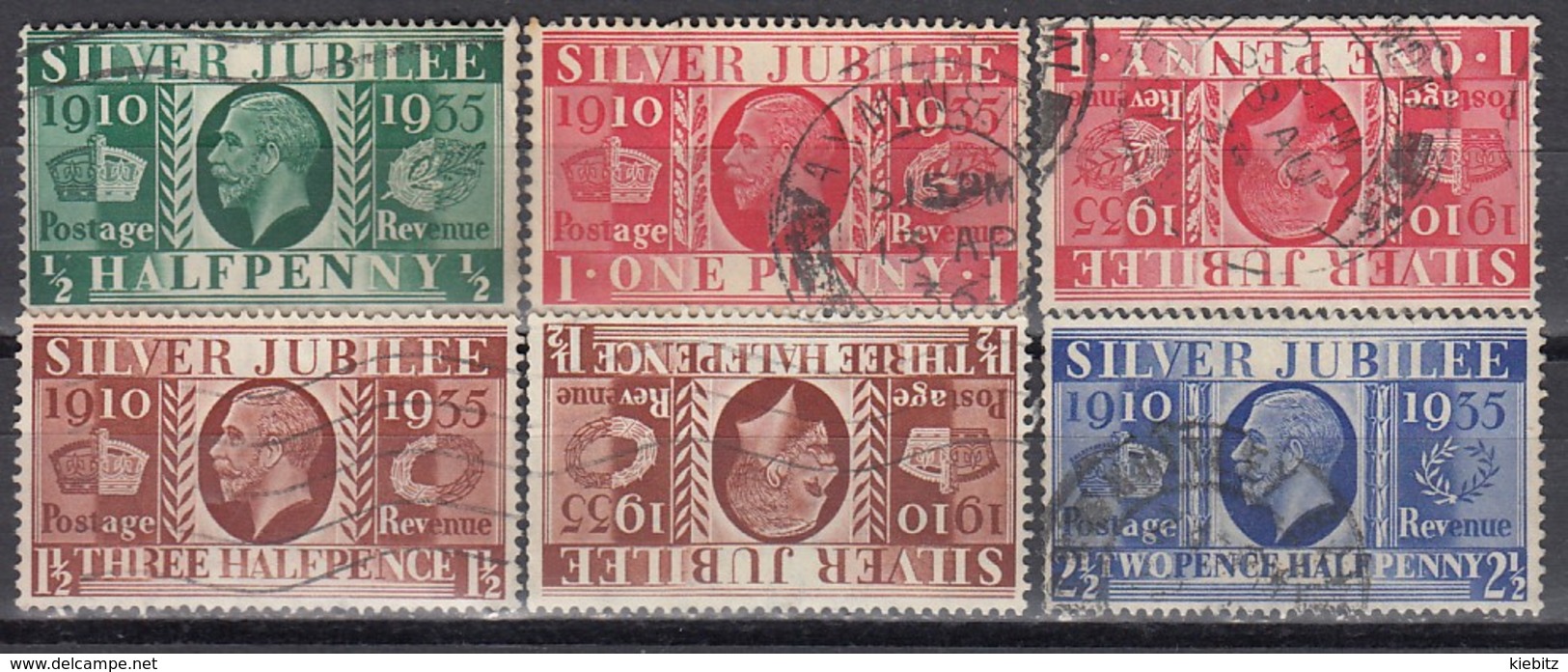 GB 193 - MiNr: 189 - 192 + Wz: Z Komplett   Used - Gebraucht