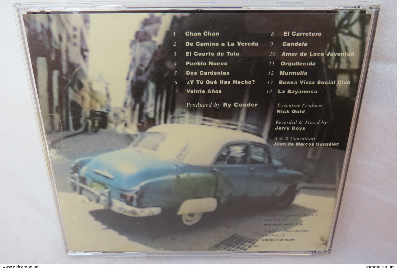CD "Buena Vista Social Club" Mit Booklet Und Schuber - Musiques Du Monde