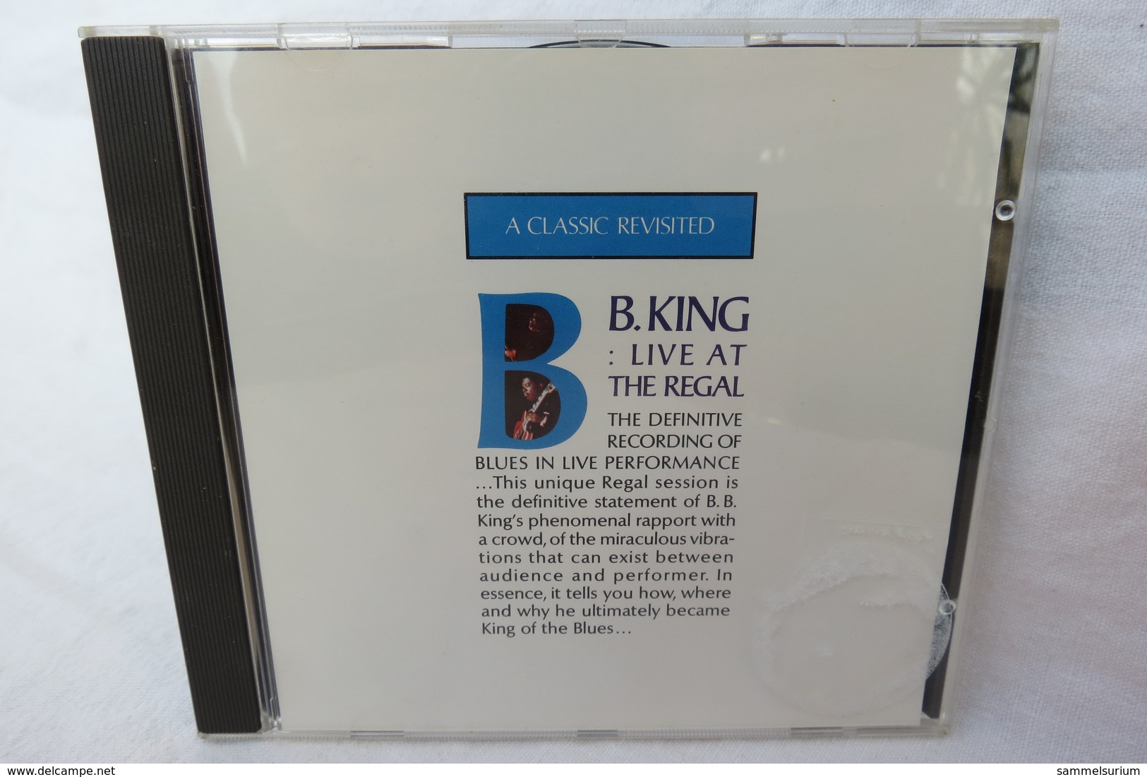 CD "B.B. King" Live At The Regal - Blues