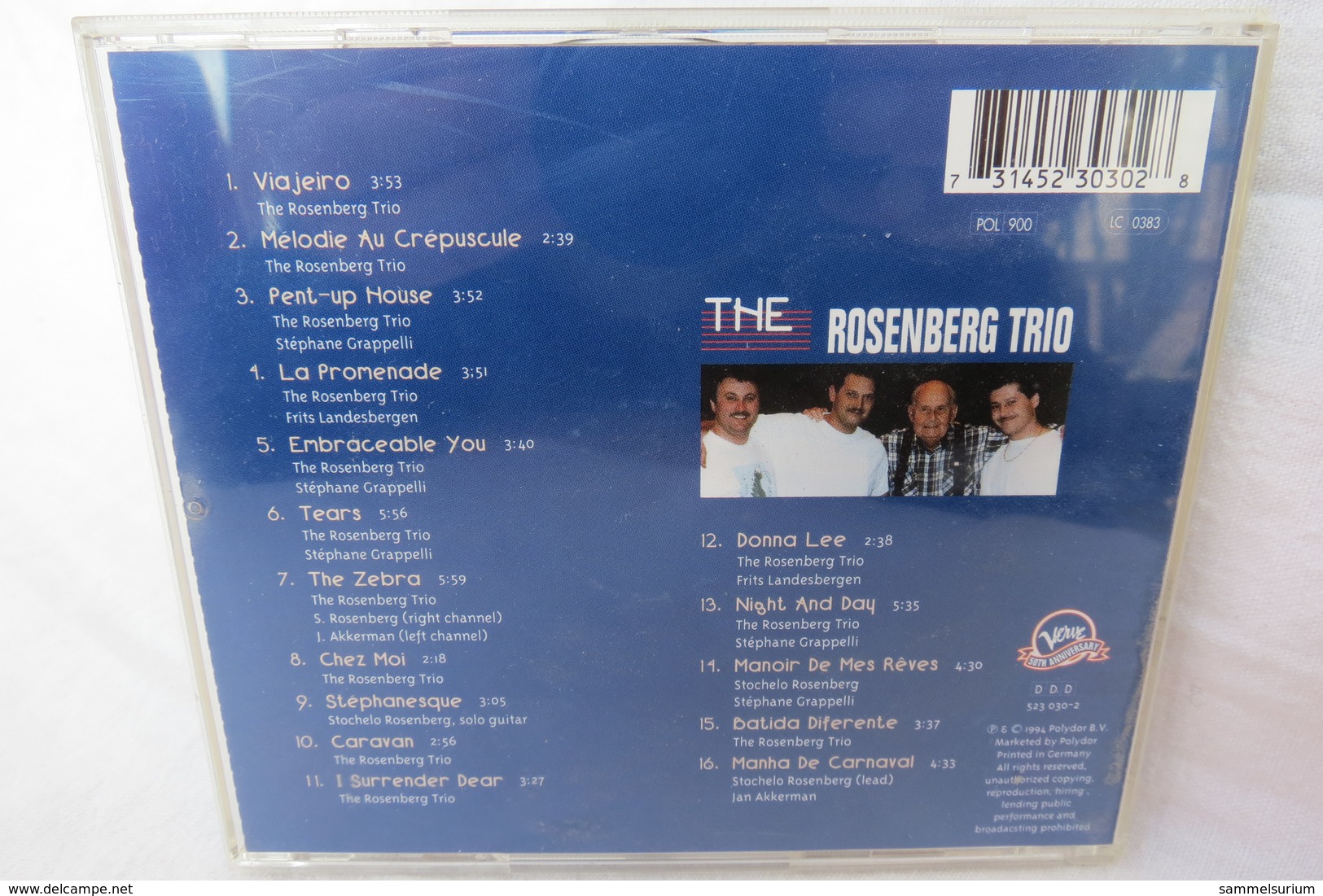 CD "The Rosenberg Trio" Caravan - Jazz