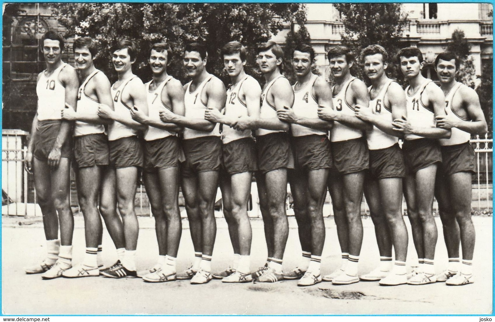 ROMANIA VOLLEYBALL TEAM On Olympic Games 1972. ** ORIGINAL AUTOGRAPHS - HAND SIGNED ** Autograph Autographe Autogramm - Authographs