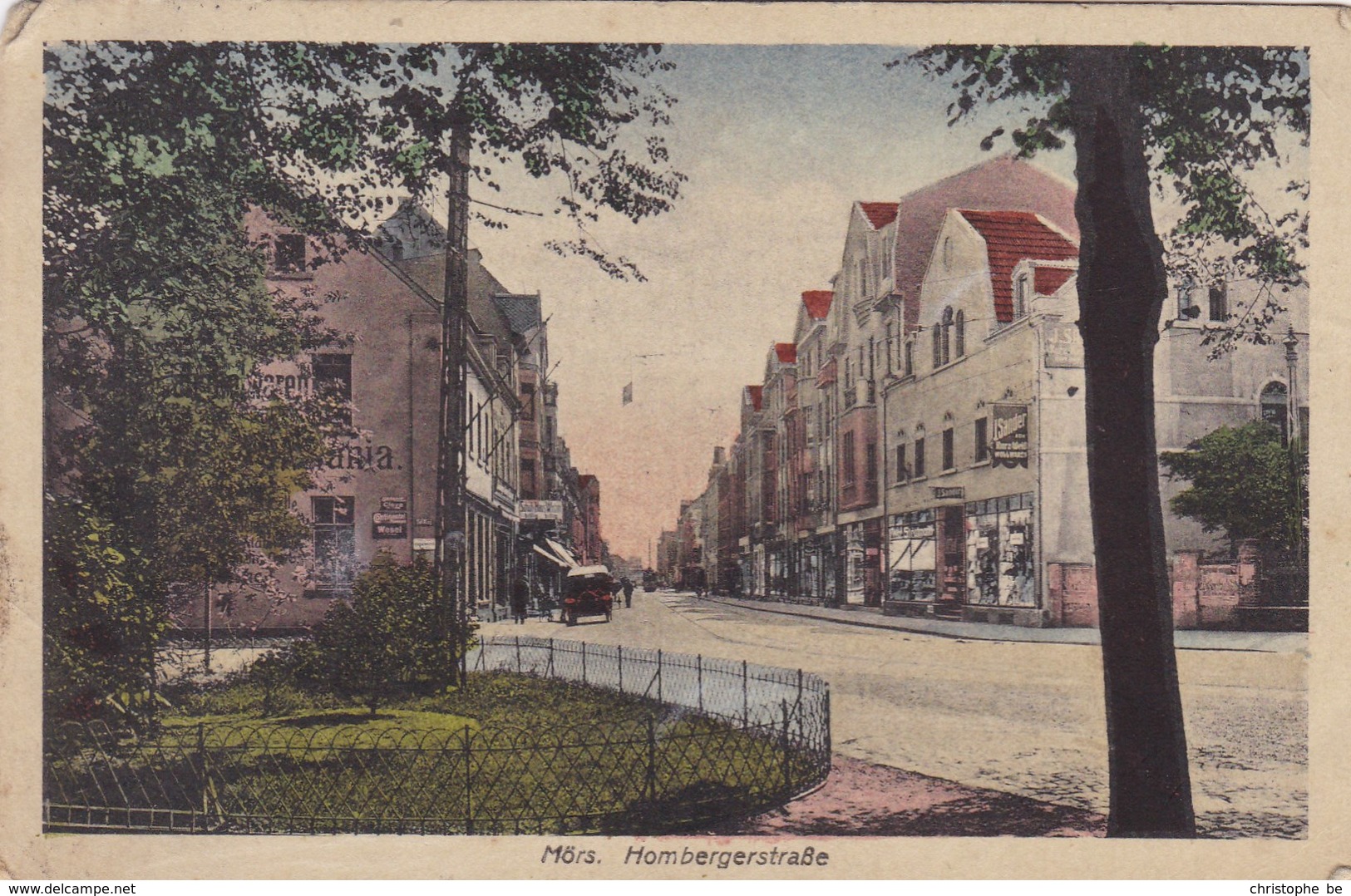 AK Moers, Mörs, Hombergerstrasse (pk56281) - Moers