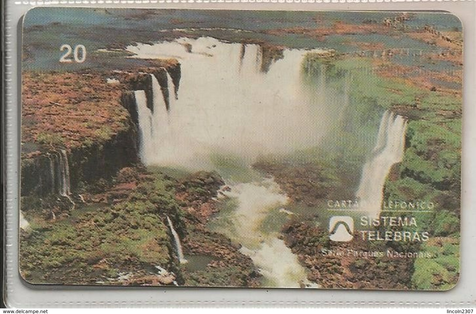 LSJP BRAZIL PHONECARD IGUAÇU NATIONAL PARK TELEBRAS - Brasilien