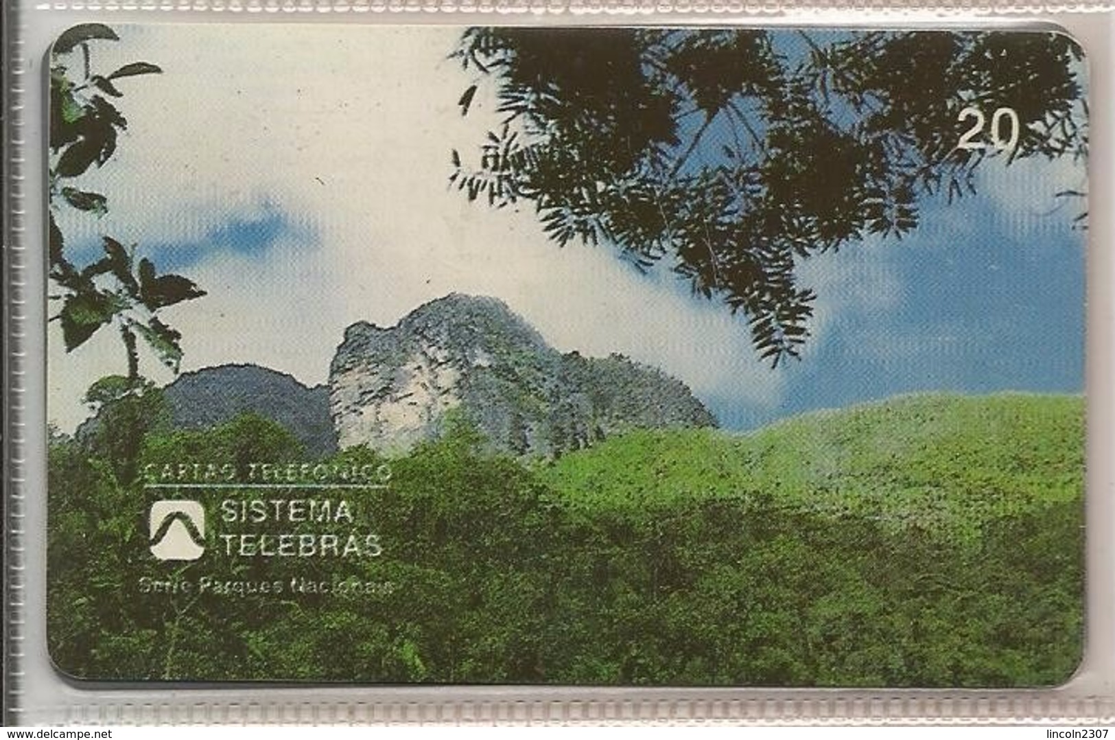 LSJP BRAZIL PHONECARD PICO NEBLINA NATIONAL PARK TELEBRAS - Brasilien