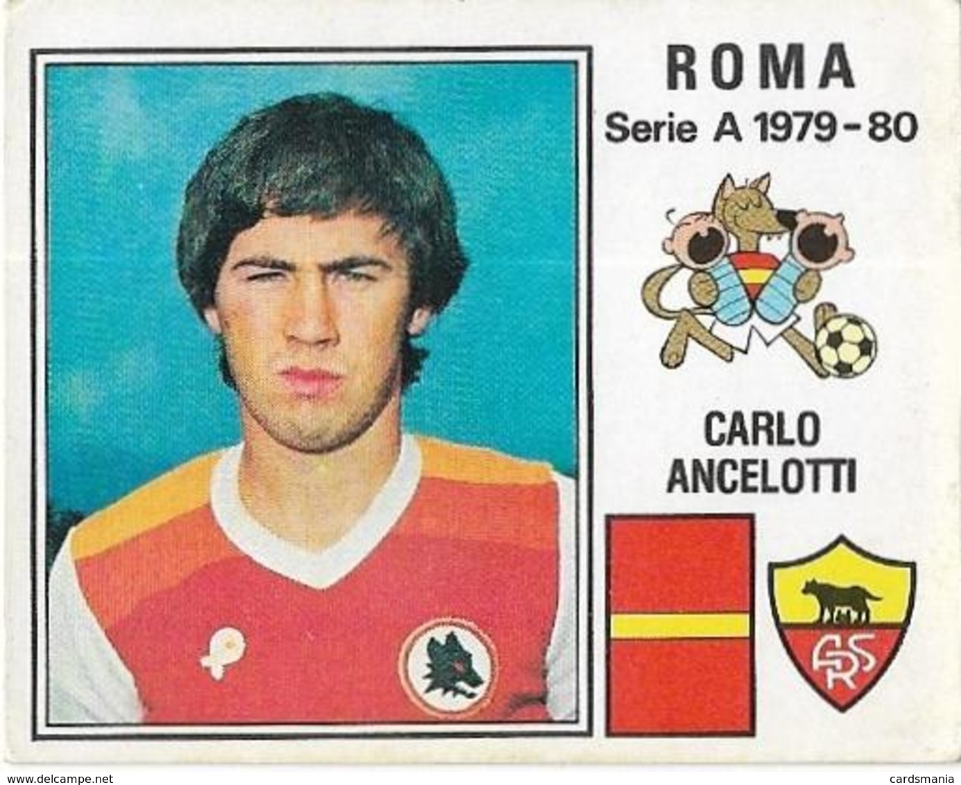 ANCELOTTI ROMA N°257 PANINI 1979/80 Nuovo Con Velina - Edizione Italiana