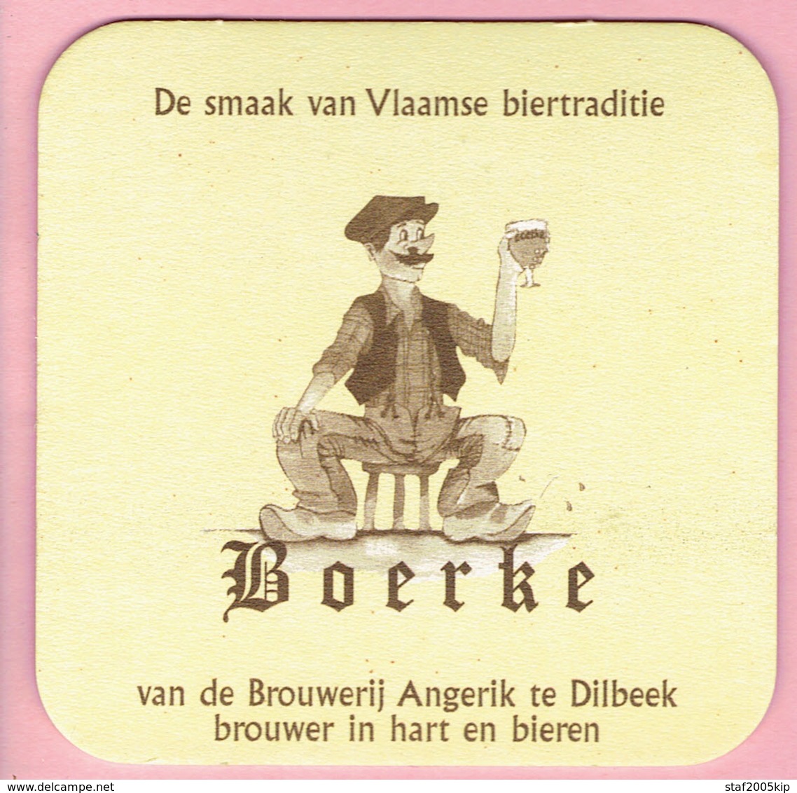 Bierviltje - Boerke - Brouwerij Angerik Dilbeek - Sous-bocks