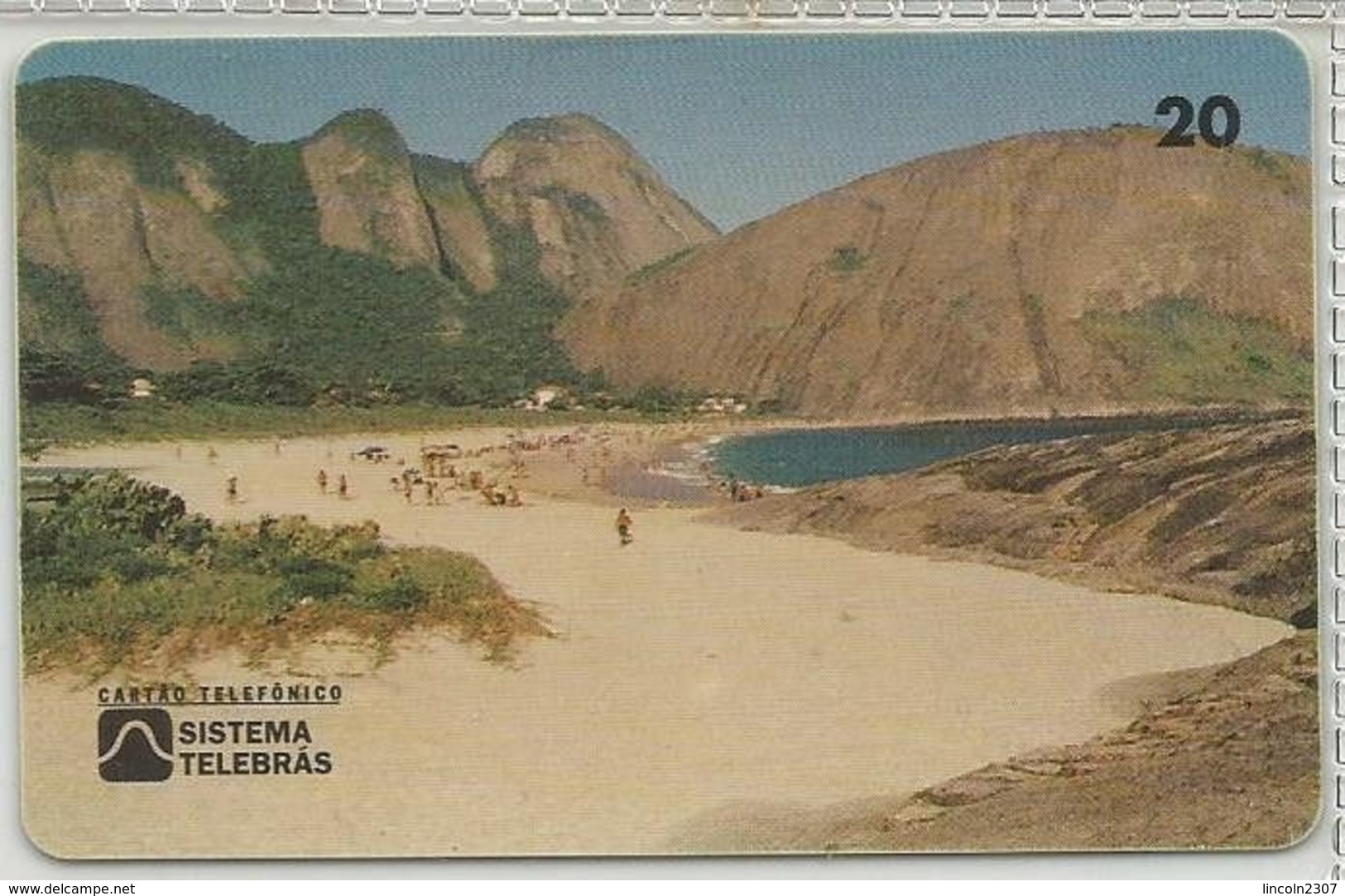 LSJP BRAZIL PHONECARD BEACH ITACOATIRA TELEBRAS - Brasilien