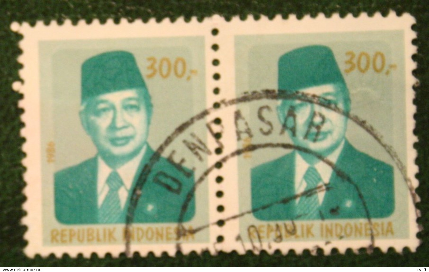300 R President Suharto (Mi 1216) 1986 Used Gebruikt Oblitere Indonesie / Indonesien / Indonesia - Indonesien