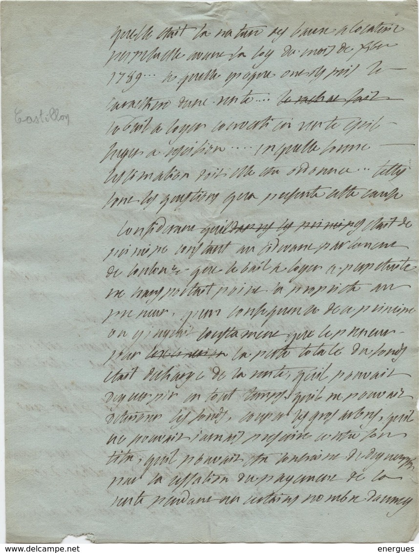 Ariège, Castillon En Couserans, Arrout, Cescau, Saint Girons, 4 Docs,,1753, 1754, 1793,1820 - Manuscripts