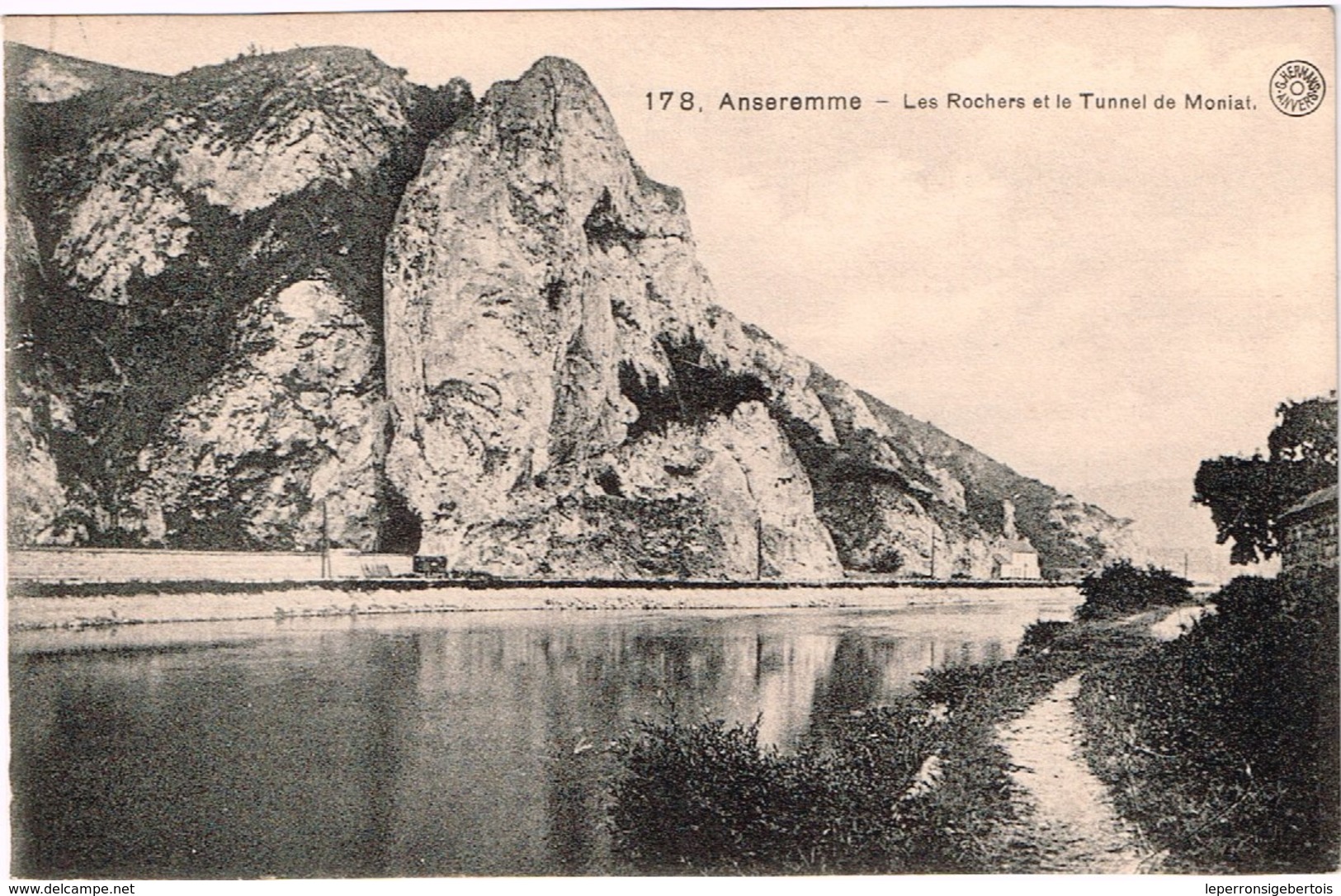 CPA - Dinant - Anseremme - Les Rochers Et Le Tunnel De Moniat - Dinant