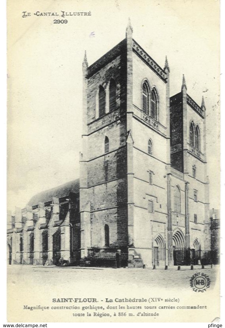 Saint-Flour - Cathédrale, 1918 - Saint Flour